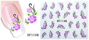XF1146. naklejka wodna do paznokci