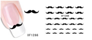 XF1266. naklejka wodna do paznokci