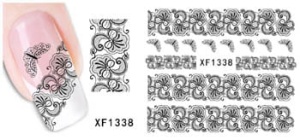 XF1338. naklejka wodna do paznokci