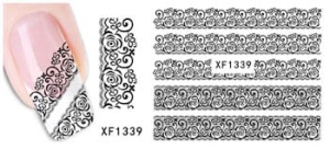 XF1339. naklejka wodna do paznokci