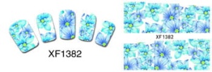 XF1382. naklejka wodna do paznokci