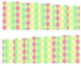 XF1534. Naklejka wodna do paznokci