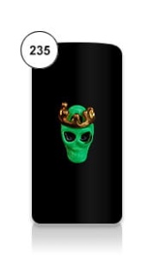 Biżuteria BIJOU 235 zielona czaszka 1 szt.