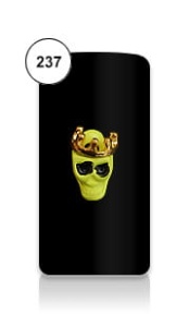 Biżuteria BIJOU 237 żółta czaszka 1 szt.