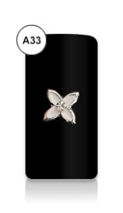 Biżuteria BIJOU A33 flower white 1 szt.