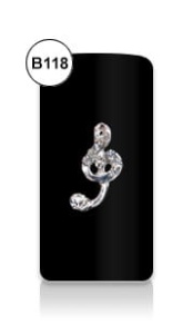 Biżuteria BIJOU B118 klucz wiolinowy 1 szt.