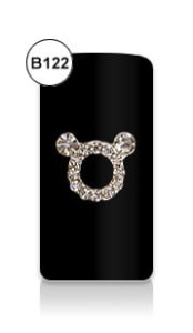 Biżuteria BIJOU B122 kółeczko z cyrkoniami 1 szt