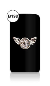 Biżuteria BIJOU B198 skrzydełka srebrne 1 szt.