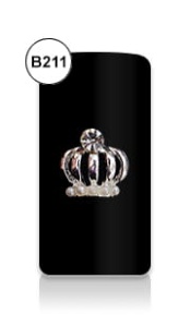 Biżuteria BIJOU B211 srebrna korona 1 szt.