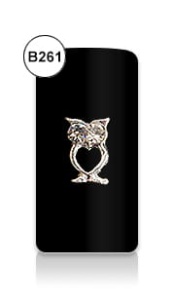 Biżuteria BIJOU B261 sowa srebrna 1 szt.