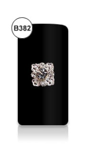 Biżuteria BIJOU B382 kwadratowy symbol 1 szt.