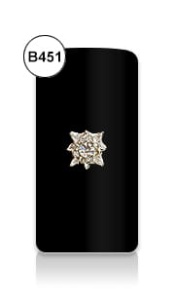 Biżuteria BIJOU B451 srebrny szyfr 1 szt.