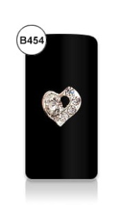 Biżuteria BIJOU B454 heart silver 1 szt.