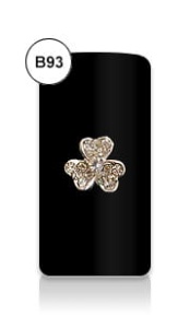 Biżuteria BIJOU B93 koniczyna z cyrkoniami 1 szt.