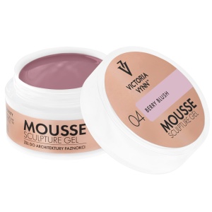 04 VICTORIA VYNN Mousse Sculpture Gel żel do architektury paznokci 50ml Berry Blush