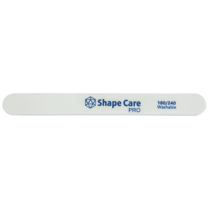 Polerka SHAPE CARE PRO do paznokci 180/240 prosta 1szt