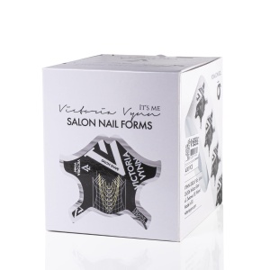 VICTORIA VYNN formy do przedłużania paznokci czarne 400 szt.