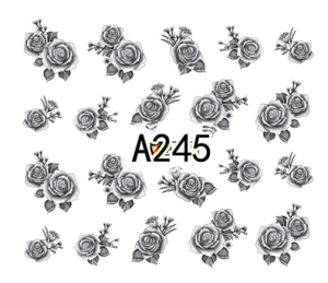 Naklejki wodne do paznokci - A245