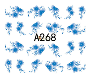 Naklejki wodne do paznokci - A268