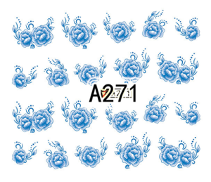 Naklejki wodne do paznokci - A271