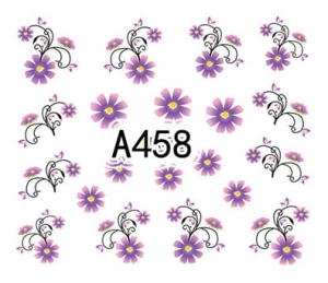 Naklejki wodne do paznokci - A458