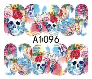 Naklejki wodne do paznokci - A1096