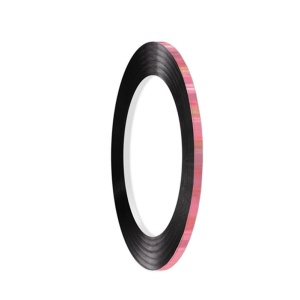 Tasiemki, paseczki do zdobień - różowe opalizujące 3mm