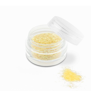Ozdoba do paznokci nitki kanarkowe w pojemniczku 5ml - 19