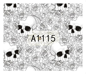 Naklejki wodne do paznokci - A1115