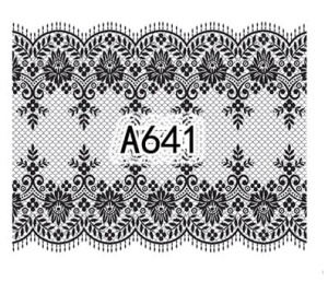 Naklejki wodne do paznokci - A641