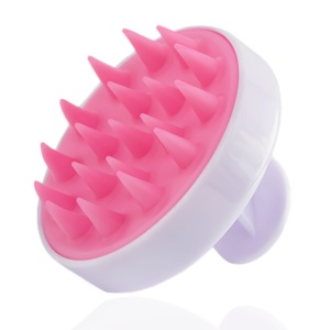 Szczotka do masażu, peelingu i mycia głowy White&Pink