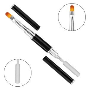 Pędzelek ze szpatułką PolyBrush owalny 6 mm