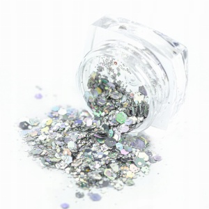 Profico Sparkle Effect Silver - ozdoba do paznokci