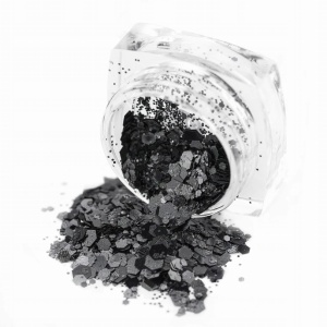 Profico Sparkle Effect Black - ozdoba do paznokci