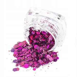 Profico Sparkle Effect Fuchsia - ozdoba do paznokc