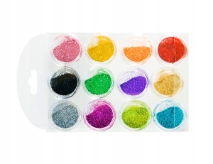 Brokat - zestaw 12 sztuk w słoiczku