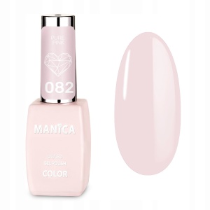 Manica Lakier hybrydowy LED/UV 10ml -  Pure Pink- 082