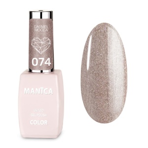 Manica Lakier hybrydowy LED/UV 10ml -  Carmel Mocca- 074