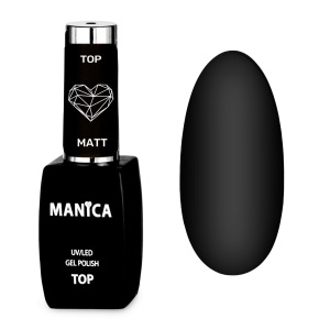 MANICA Top hybrydowy - Gel Polish Top Matt 10 ml