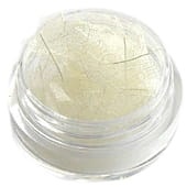 Ozdoba do paznokci Liście białe  w pojemniczku 5ml - 1