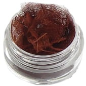 Ozdoba do paznokci Liście brązowe w pojemniczku 5ml - 6