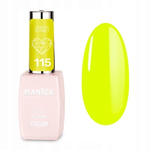 Manica Lakier hybrydowy LED/UV 10ml -  Lemon Sorbet - 115