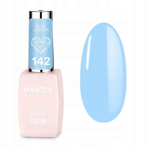 Manica Lakier hybrydowy LED/UV 10ml -  Blue Lagoon - 142