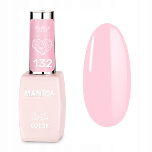 Manica Lakier hybrydowy LED/UV 10ml -  Bubble Gum - 132
