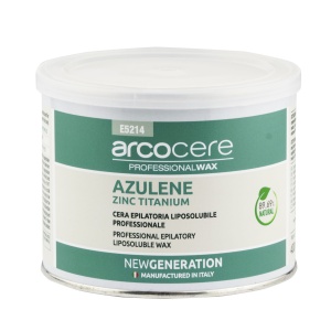 ARCOCERE Wosk AZULENOWY w puszce do depilacji 400 ml