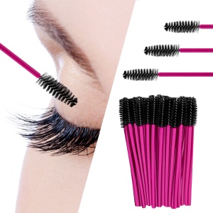 Eyeness Szczoteczka Do Rzęs Black&Pink 50 szt.