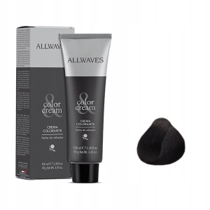 ALLWAVES Farba do włosów 100ml - (1.0) Czarna