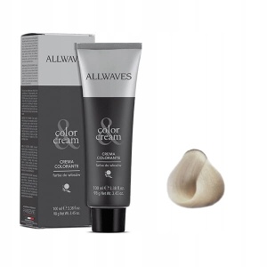 ALLWAVES Farba do włosów 100ml - (1001) Super Popielaty Blond