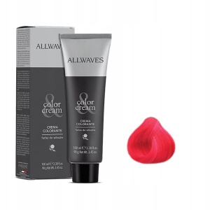 ALLWAVES Farba do włosów 100ml - (0.6) Czerwona