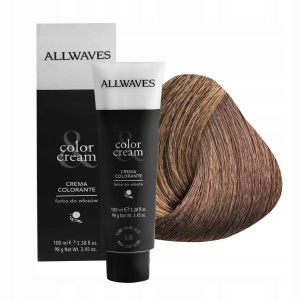 ALLWAVES Farba do włosów 100ml - (7.06) Ciepły Średni Blond
